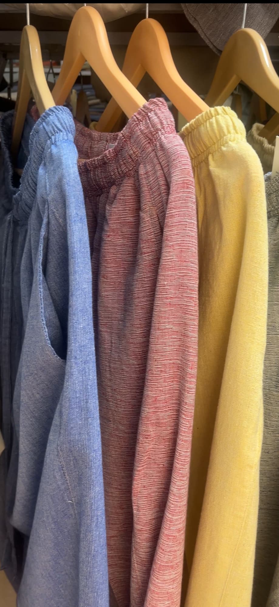 Available Hempko trouser colors